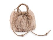Kožešinová kabelka 24x18 cm