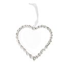 Dekorační srdce 20 cm P1997/2