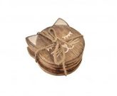 Podložka mango kočka 4 ks O0407 - 10 x 11 x 1 cm