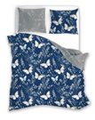 FARO Povlečení Motýlci na modré Bavlna, 140/200, 70/90 cm