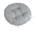 Sedák Adéla prošívaný kulatý Šedá 62/302 průměr 40 cm