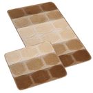 SADA BANY 60x100 + 60x50 cm - bez výkroje Béžová,Růžová 760/016