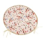 Sedák BERTA kulatý hladký Hnědá,Béžová 79/607 průměr 40 cm