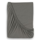 Jersey prostěradlo s lycrou 120x200cm tmavě šedé