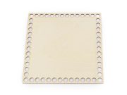 Dno na pletení / výrobu košíků 15x15 cm