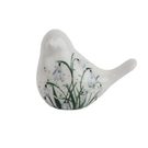 Dekorace ptáček X6584 - 9.2 × 5 × 7.5 cm