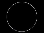 Kovový kruh pro lapač snů Ø30 cm