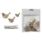 Sada ptáček 12 ks D2015-22 - 3,5 x 0,2 x 2,5 cm