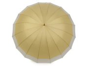 Velký rodinný deštník s dřevěnou rukojetí