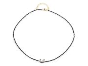 Náhrdelník z broušených korálků kočka