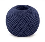 Jutový motouz Modrá 2524/560 klubko 200g, cca 130 m, průměr 1.75 mm