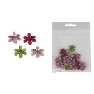 Dekorační kytky, 24 ks D5456 - 2 x 0,2 x 1,8 cm