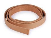 Kožený popruh / ucho na tašky - polotovar šíře 20 mm