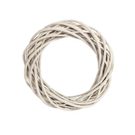 Proutěný věnec bílý20 cm P1111/20B