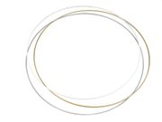 Kovový kruh na lapač snů / k dekorování Ø60 cm