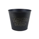 Květináč plechový K3954/3 - dia 17 × 14 cm