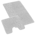 SADA BANY 60x100 + 60x50 cm - s výkrojem Světle šedá 810/012