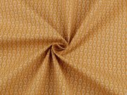 Bavlněná látka / plátno lístečky METRÁŽ