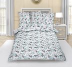 Povlečení flanelové Mentolová 12/502 140x200, 70x90 cm