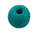 Jutový motouz Zelená 2524/630 klubko 200g, cca 130 m, průměr 1.75 mm