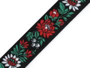 Pruženka folklor šíře 25 mm metráž