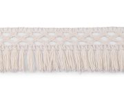 Bavlněné třásně / krajka šíře 55 mm METRÁŽ