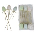 Zápich velikonoční vajíčka, 6 ks X7965/3 - 26*18*4CM