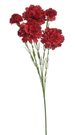 Kytice trsový karafiát 61 cm - červená