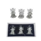 Anděl, sada 3 ks S0395 - 3 x 3 x 4,5 cm