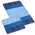 SADA BANY 60x100 + 60x50 cm - bez výkroje Modrá 760/015 sada 60x100, 60x50 cm