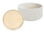 Dno na pletení / výrobu košíků Ø15 cm
