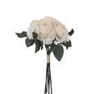 Kytice umělých sušených růží X7630-38 - 33 × 13 × 10 cm