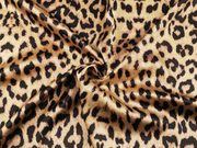 Satén elastický zvířecí vzor METRÁŽ