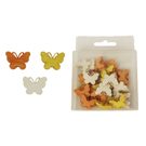 Motýl dekorační 36 ks D2193