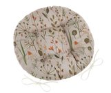 Sedák DITA kulatý prošívaný Režná,Zelená,Oranžová 62/406 průměr 40 cm