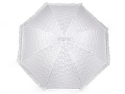 Svatební krajkový vystřelovací deštník