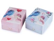 Šperkovnice ptáčci 8,5x14x18 cm