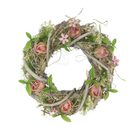 Dekorační jarní věnec P2393/2 - 30*0*0CM