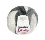 Příze PAPATYA DREAMY Bílá,Černá,Šedá 09 100g / 240 m