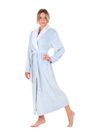 Flora ledově modrá - Dámský Župan s Límcem 25 56 5251