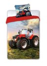 Povlečení Traktor červený 140/200, 70/90