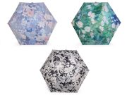 Deštník dámský skládácí mini květy