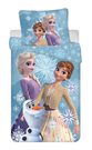 Povlečení Frozen White Snowflake 140x200, 70x90 cm