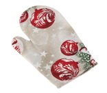 Kuchyňská chňapka Béžová,Červená CH/109 28x18 cm