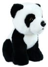 Plyšová panda sedící, 18 cm