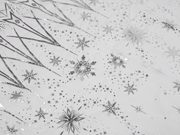 Tyl oděvní / dekorační se vzorem po obou stranách METRÁŽ