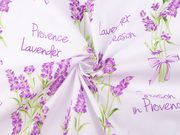 Bavlněná látka / plátno levandule METRÁŽ