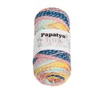 Příze PAPATYA COTTON BLEND batik Bílá,Oranžová,Růžová 1003 100g / 225 m