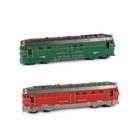 Lokomotiva plastová se zvukem a světlem 2 druhy