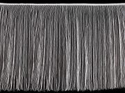 Třásně s lurexem šíře 50 cm METRÁŽ